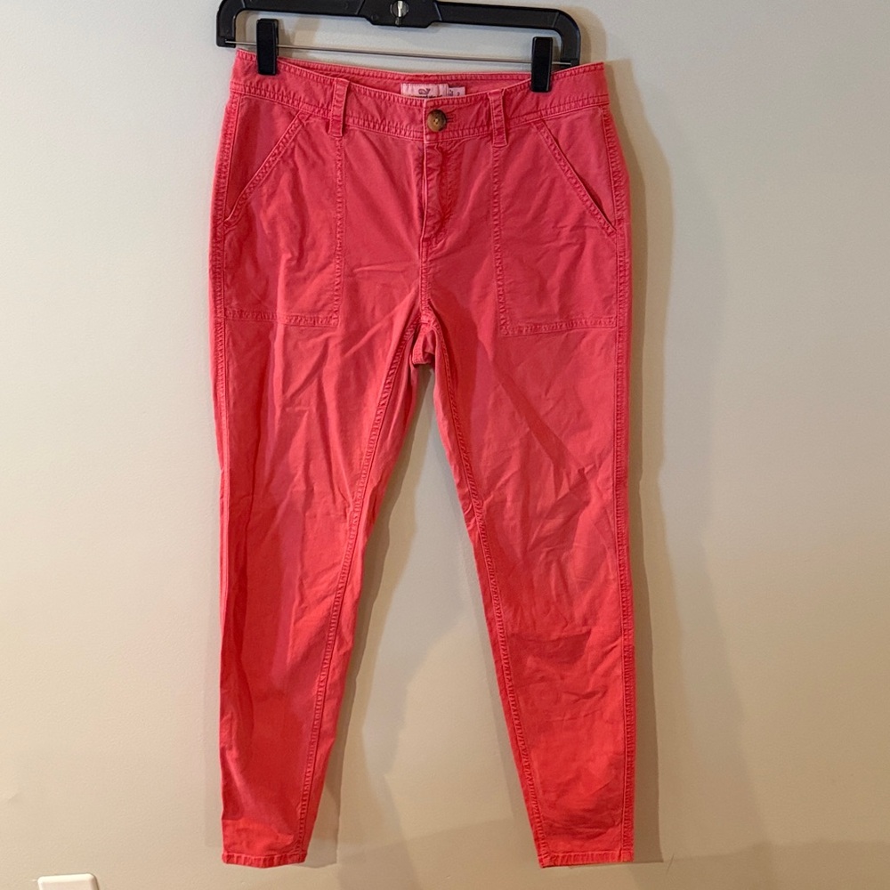 5/$25!! Vineyard Vines Women's Coral Chinos
